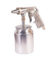 Пневмопістолет піскоструминний MASTERTOOL НАЛБ 1000 мл Ø 6 конус 320-420 л/хв 10 барів 81-8708