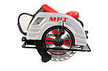 Пила циркулярна PROFI 1380 Вт, 185*20 мм, 5300 об/хв, пропив 65 мм, 45-90*, аксесс. 2 шт MPT MCS1803, фото 2