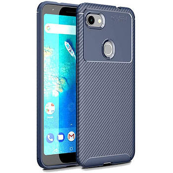 Чохол Carbon Case для Google Pixel 3A XL Blue