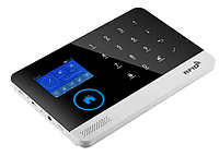Сенсорная GSM сигнализация WIFI с датчиком движения для дома Alarm JYX-W-G600 Black