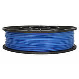 PLA філамент нитка пластик для ЗD друку Pochatok Filament 1,75 мм. Темно-блакитний, фото 2