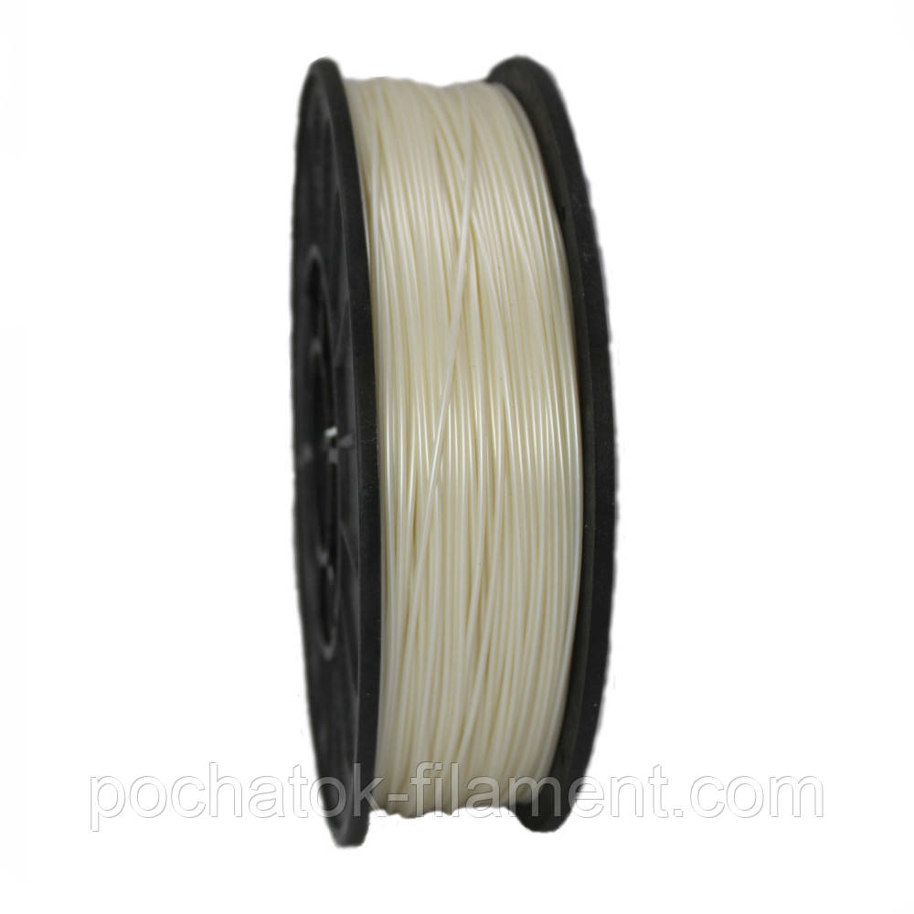 PLA філамент нитка пластик для ЗD друку Pochatok Filament 1,75 мм. Перламутровий металік, фото 1