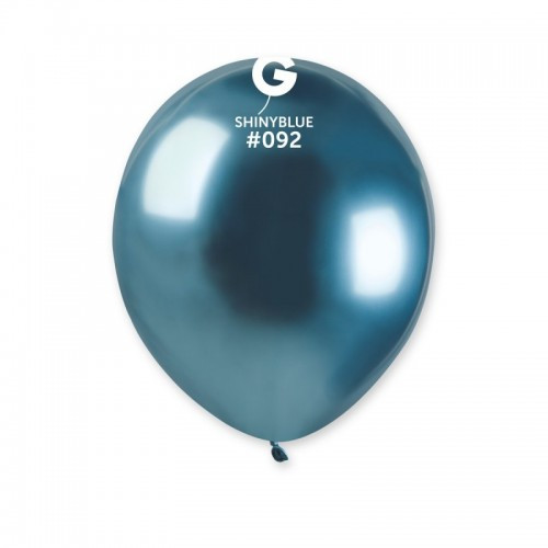 Кулі повітряні хром синій 5" (100 шт/уп) Gemar