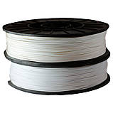 Набір 2в1 PLA філамент пластик для 3D друку Pochatok Filament 1,75 мм 0,75 кг Теплий білий и Сніжно-білий, фото 2