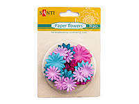 Набір квітів паперових "Santi" Пастельні кольори (30шт) №952619
