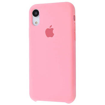 Чохол Silicone case для IPhone Xr Pink рожевий