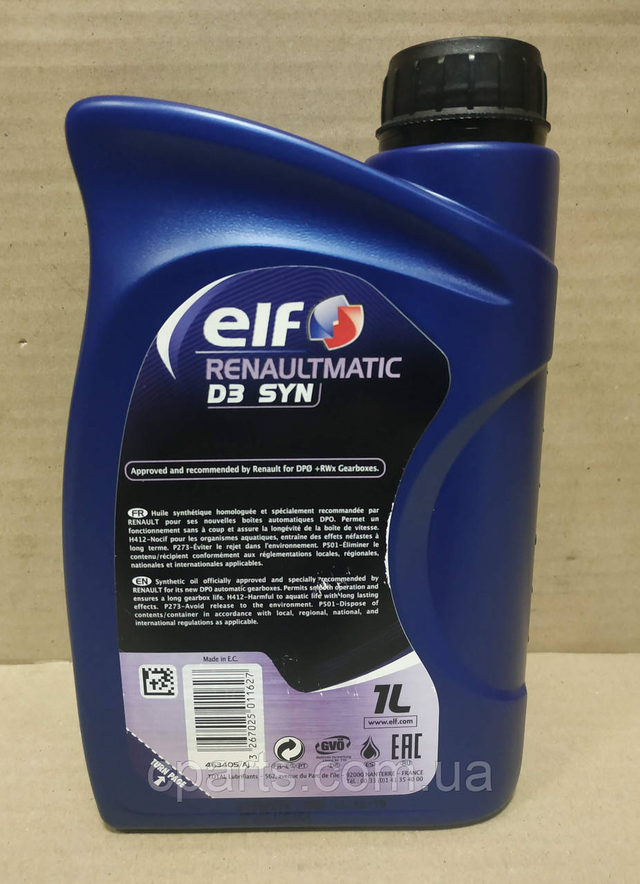 Купить Масло Elf Elfmatic G3 Syn