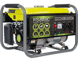 Генератор бензиновий Konner&Sohnen BASIC KSB 2200A (2.2 кВт)