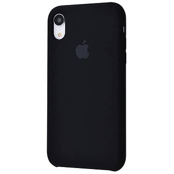 Чохол Silicone case для IPhone Xr Black чорний