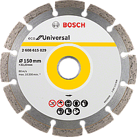 Диск алмазний відрізний Bosch ECO for Universal (150х22.23 мм, 10 шт) (2608615029)