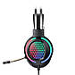 Игровые наушники с микрофоном НОСО ESD03 Gaming LED Headphones. Black, фото 4