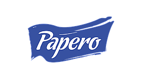 Туалетний папір PAPERO макулатура на гільзі джамбо двошаровий 90 м.