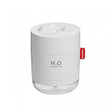 Ультразвуковий зволожувач повітря H2O Humidifier 500мл, білий, фото 4