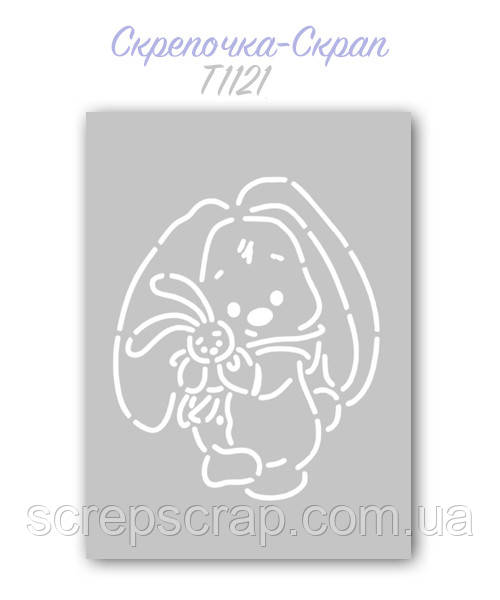 Трафарет для Пряников Зайка — Купить Недорого на Bigl.ua (1337518910)