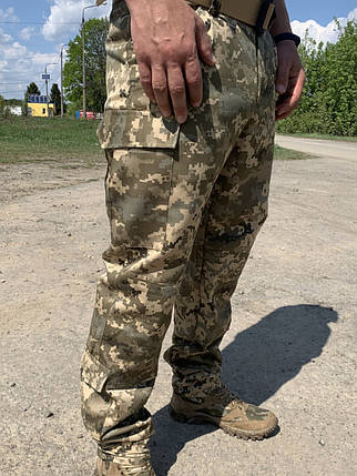 Штані Брюкі армейські Піксель військово - польові на липучках ЗСу 46 - 60, фото 2