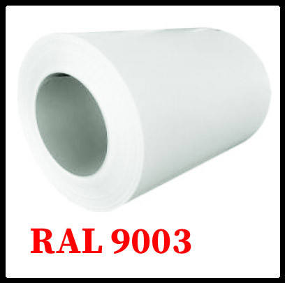 Рулонна сталь ZN 140/0,47/Ral 9003/Cina, фото 1