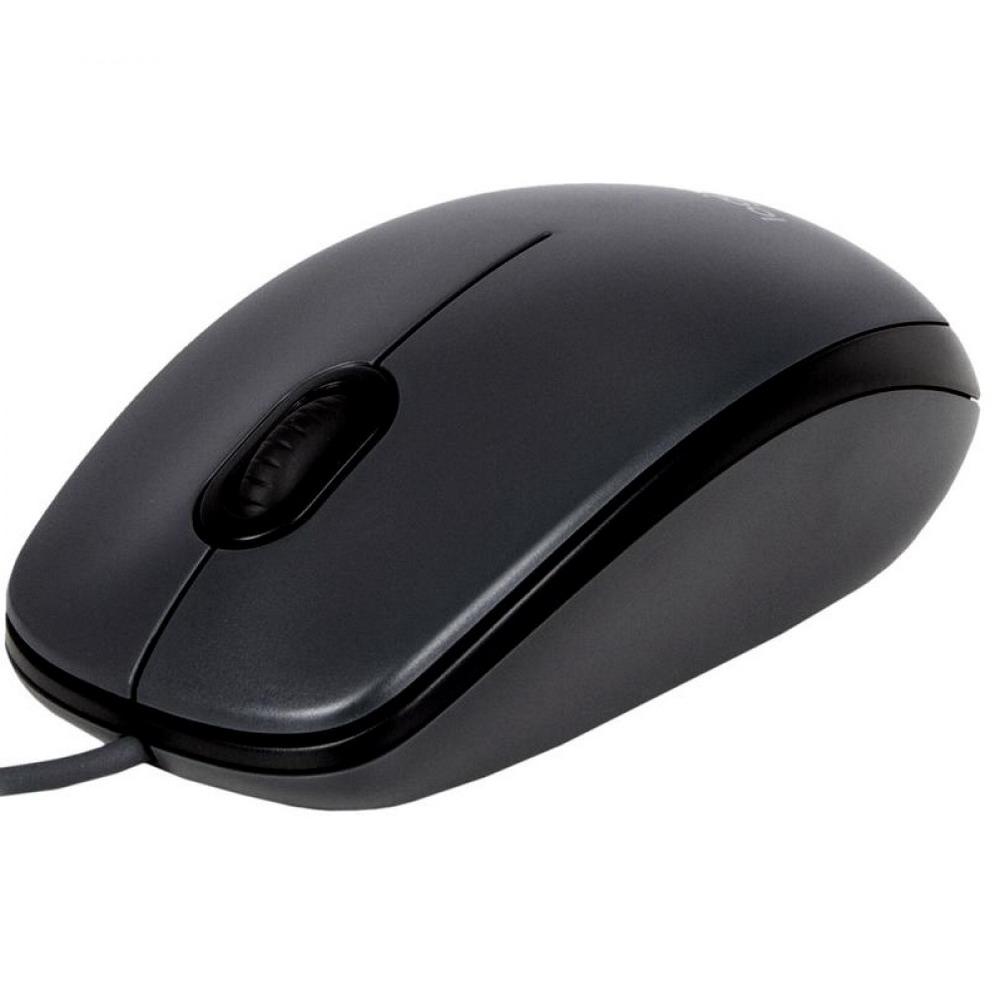 Миша провідна USB Logitech M90 (910-001794, 910-00179) темна, фото 1
