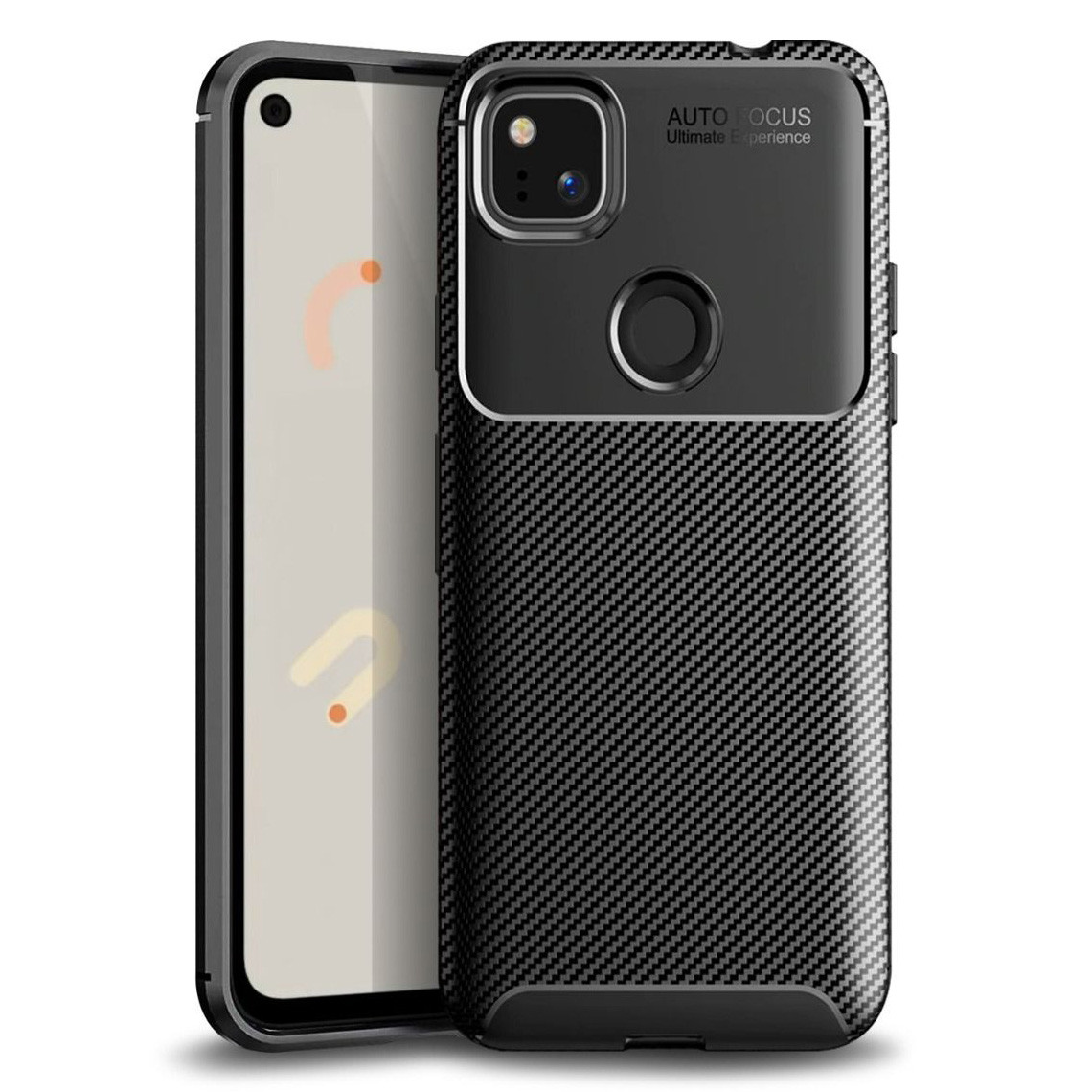 Чохол Carbon Case для Google Pixel 4A Black