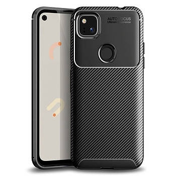 Чохол Carbon Case для Google Pixel 4A Black