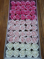 Мильні троянди (мікс № 12) для створення розкішних нев'янучий букетів і композицій з мила