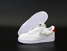 Жіночі кросівки Nike Air Force white/pink. ТОП Репліка ААА класу., фото 3