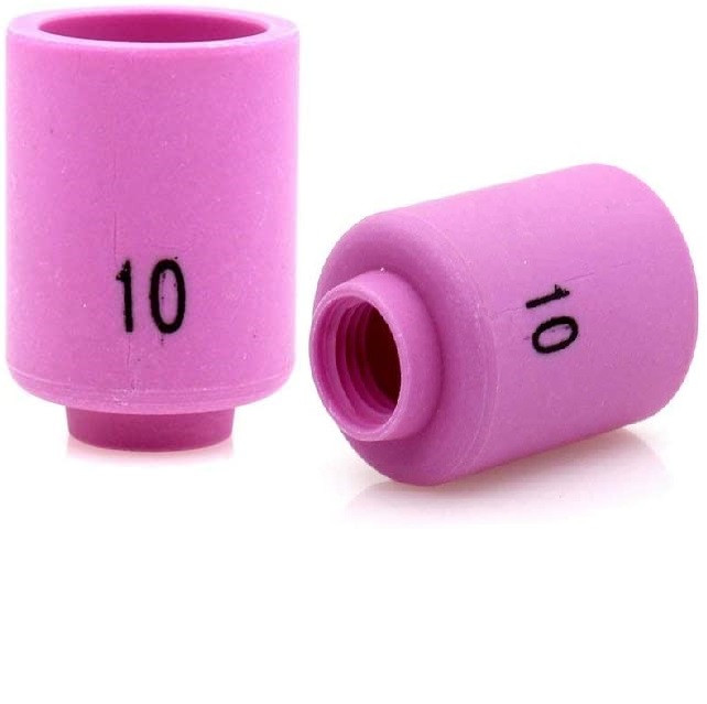 Сопло керамічне №10 Ø15.7х30мм 13N13 до ТІГ Пальників TIG 9 TIG 20 TIG 25, фото 1