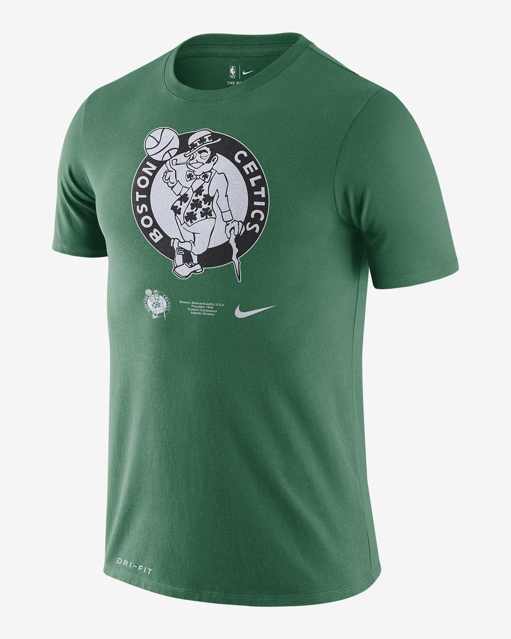 Футболка баскетбольна чоловіча Nike Boston Celtics Logo розмір L (CK8359-312)