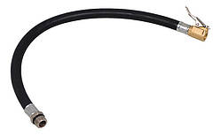 Шланг до пістолета для покачки коліс MASTERTOOL 38 см з наконечником 81-8758