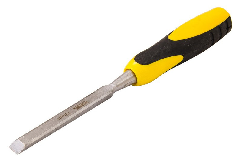 Стамеска ударна MASTERTOOL CrV 12 мм з двокомпонентною ручкою 14-1512, фото 1