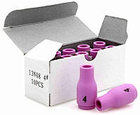 Сопло керамічне №4  Ø6.4х30мм 13N08 до ТІГ Пальників TIG 9 TIG 20 TIG 25, фото 3