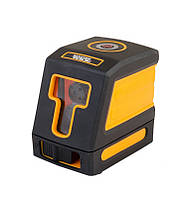 Уровень лазерный MASTERTOOL 15м ±0,3мм/м 2 гол H/V/H+V RED/635нм клас лазера II IP54 АА*4 30-1902