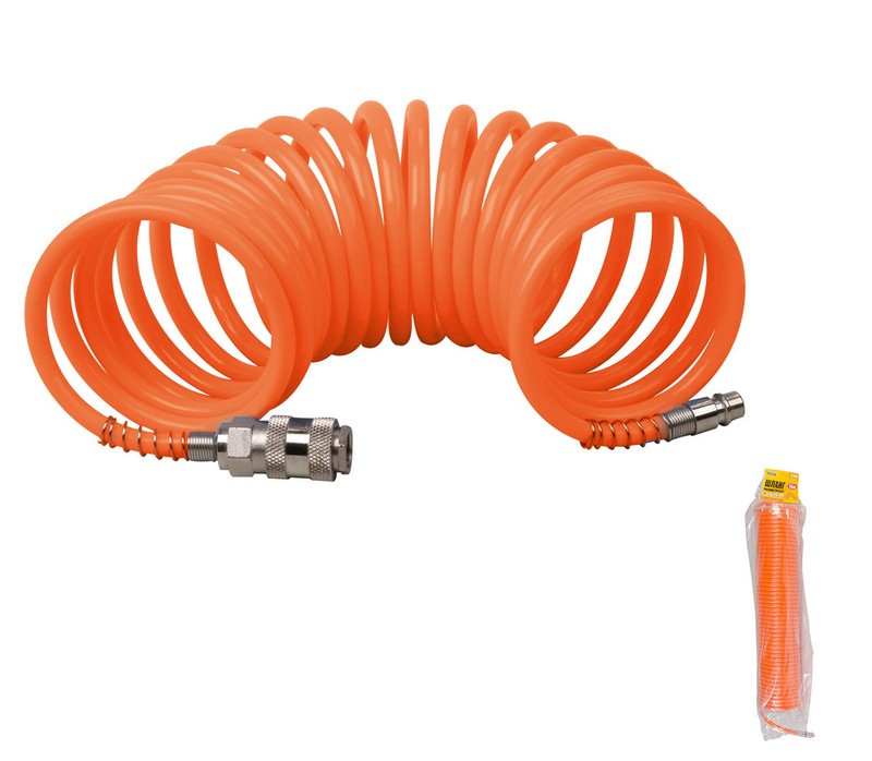 Шланг спіральний поліетиленовий MASTERTOOL 5.5х8 мм 15 м 81-8496, фото 1