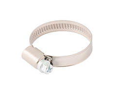 Хомут черв'ячний нерж German type 9,0 мм Ø 18-32 мм, 25 шт MASTERTOOL 20-1939