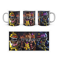 Кухоль Five Nights At Freddys П'ять ночей з Фредді Nightmare Animatronics FN.02.396