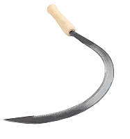 Серп MASTERTOOL "Жінець" 470 мм рейкова сталь 92-0669