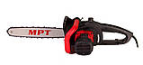 Пила ланцюгова електрична MPT PROFI 2200 Вт 405 мм/16" 12 м/с аксесуари 5 шт MECS1604, фото 3