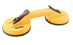 Вакуумний утримувач для скла MASTERTOOL подвійний 80 кг 14-0902