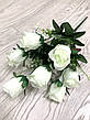 Штучна Троянда. Букет на дев'ять бутонів троянд ( 53 см ), фото 6