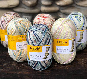 Пряжа Regia 8-ply Snow Color 300m/150g