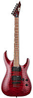 Електрогітара LTD MH-200QM NT (See Thru Black Cherry)