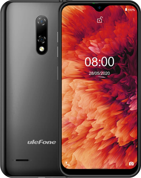 Ulefone Note 8P, 2/16 Gb, Android 10, 4G, 8 Mpx, FaceID, Дисплей 5.5" Black / Midnight Green / Amber Sunrise