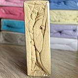 Простирадло махрова на резинці універсальний розмір 230х250см VISION Premium Туреччина Колір - Помаранчевий 100% Бавовна, фото 3