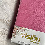 Простирадло махрова на резинці універсальний розмір 230х250см VISION Premium Туреччина Колір - Рожевий 100% Бавовна, фото 2
