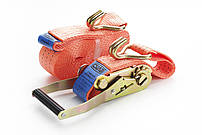 Ремінь стяжний 3Т 8м х 50мм (пласт. ручка) СИЛА