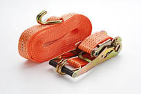 Ремінь стяжний 5Т 12м х 50мм (пласт. ручка) СИЛА