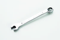 Ключ ріжково-накидний глибокий CrV 6 мм СИЛА