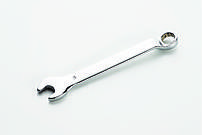 Ключ рожково - накидний глибокий CrV 8мм СИЛА