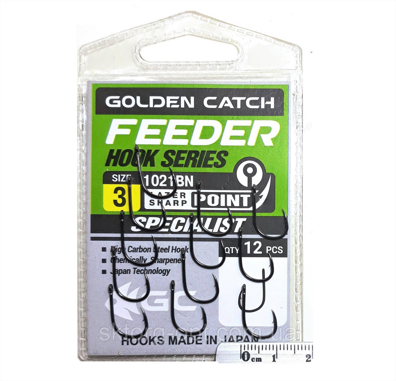 Крючок GC Feeder 1021BN №3 (12шт.)