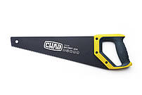Ножівка по дереву 400мм тефлон з пластикової 2-х компонентної рукояткою СИЛА