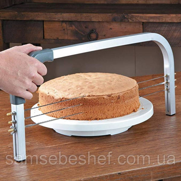 Професійна кондитерська струна для бісквіта 50 см Cake Slicer, фото 1